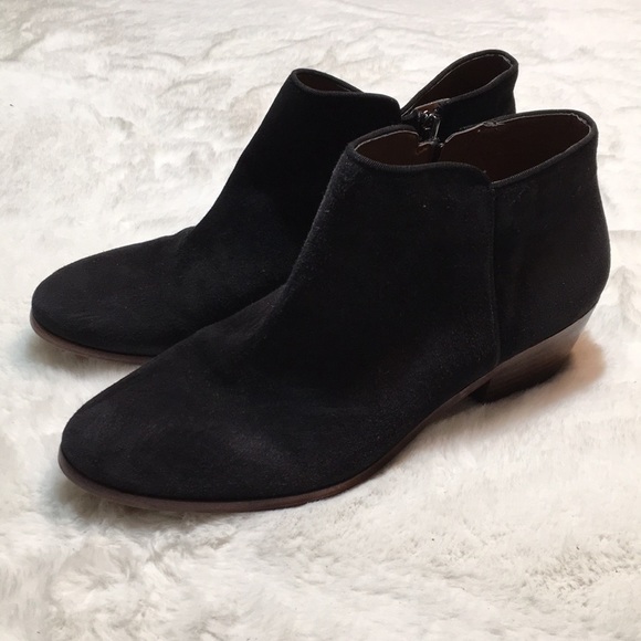 Sam Edelman Black Ankle Boots - Picture 1 of 10
